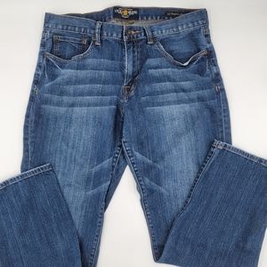 Men's Lucky Brand 221 Original Straight Blue Jeans, Size 32x29. No Rips or Stain